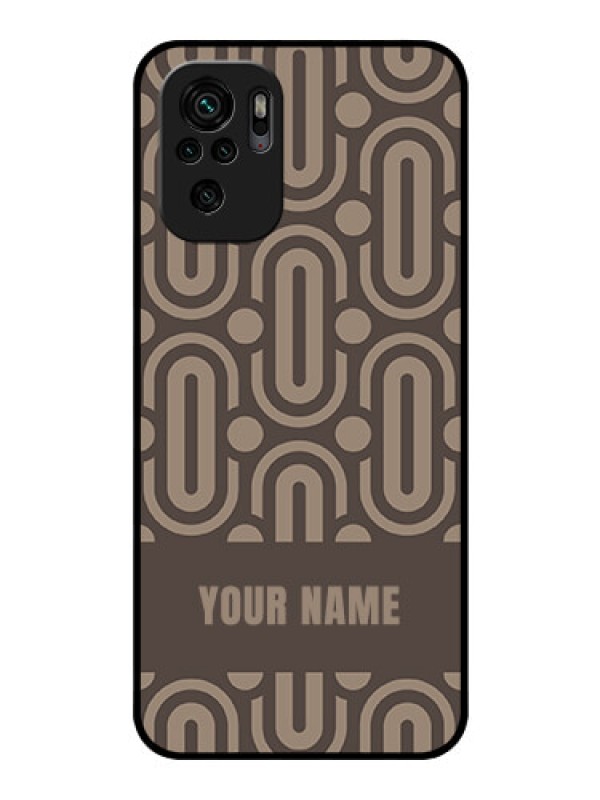 Custom Xiaomi Redmi Note 10S Custom Glass Phone Case - Captivating Zero Pattern Design