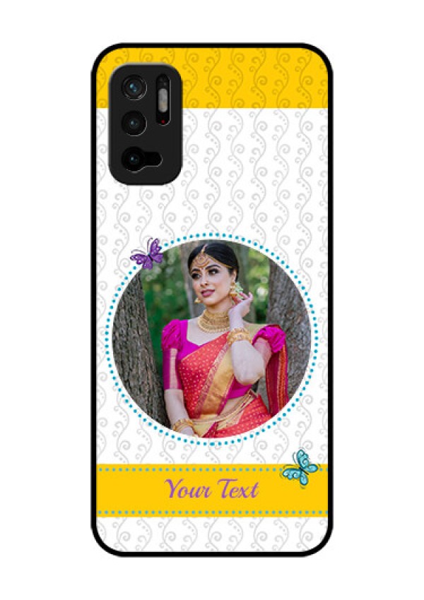 Redmi Note 10T 5G Custom Glass Mobile Case - Girls Premium Case Design