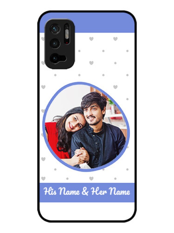 Custom Redmi Note 10T 5G Photo Printing on Glass Case - Premium Case Design