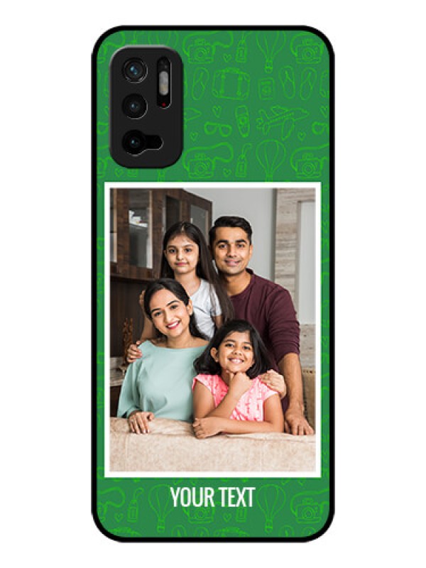 Custom Redmi Note 10T 5G Personalized Glass Phone Case - Picture Upload Design