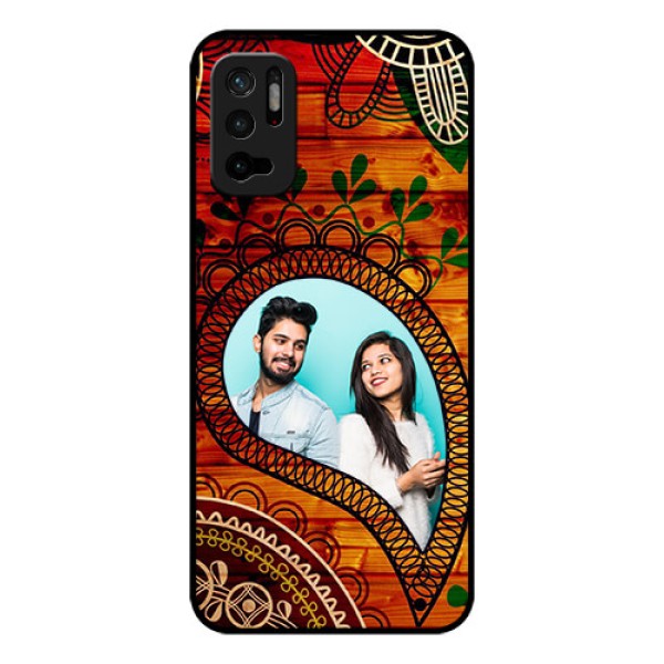 Redmi Note 10T 5G Personalized Glass Phone Case - Abstract Colorful Design Redmi Note 10T 5G Personalized Glass Phone Case - Abstract Colorful Design