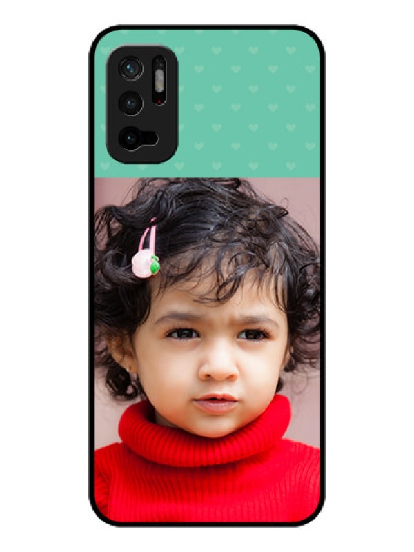 Custom Redmi Note 10T 5G Custom Glass Phone Case - Lovers Picture Design