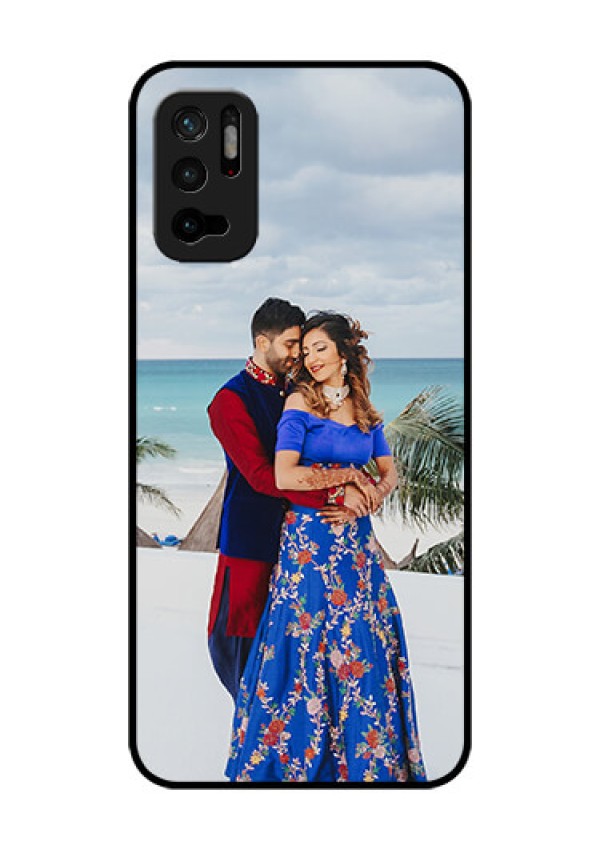 Redmi Note 10T 5G Photo Printing on Glass Case - Upload Full Picture Design