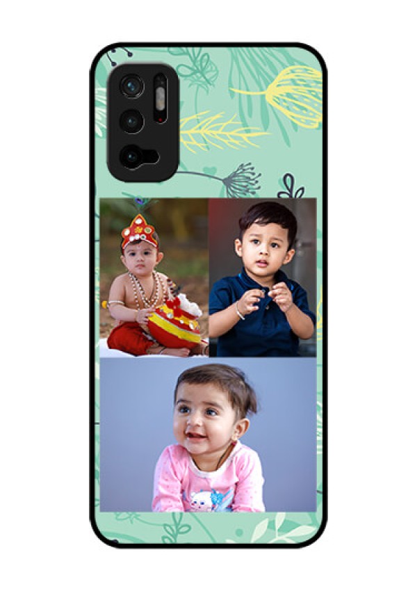 Redmi Note 10T 5G Photo Printing on Glass Case - Forever Family Design 