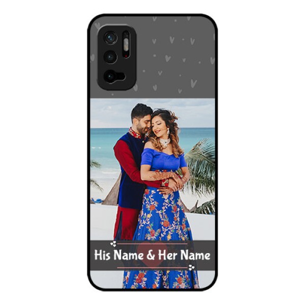 Redmi Note 10T 5G Custom Glass Mobile Case - Buy Love Design with Photo Online Redmi Note 10T 5G Custom Glass Mobile Case - Buy Love Design with Photo Online