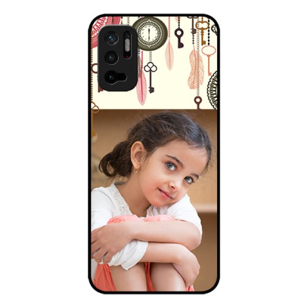 Redmi Note 10T 5G Custom Glass Mobile Case - Boho Style Design