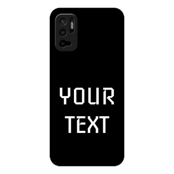 Redmi Note 10T 5G Your Name on Glass Phone Case