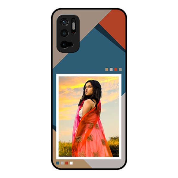Xiaomi Redmi Note 10T 5G Personalized Glass Phone Case - Retro color pallet Design Xiaomi Redmi Note 10T 5G Personalized Glass Phone Case - Retro color pallet Design