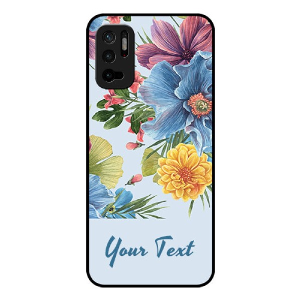 Xiaomi Redmi Note 10T 5G Custom Glass Mobile Case - Stunning Watercolored Flowers Painting Design Xiaomi Redmi Note 10T 5G Custom Glass Mobile Case - Stunning Watercolored Flowers Painting Design
