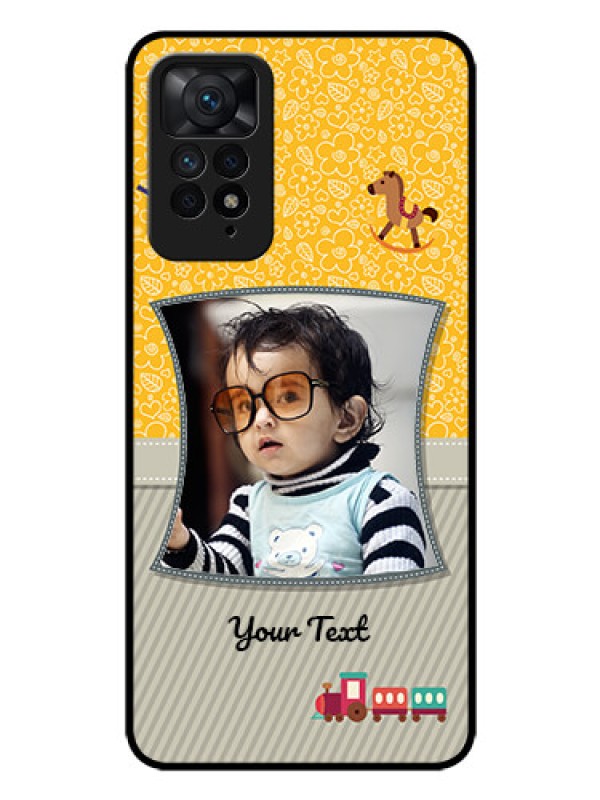 Custom Redmi Note 11 Pro 5G Personalized Glass Phone Case - Baby Picture Upload Design