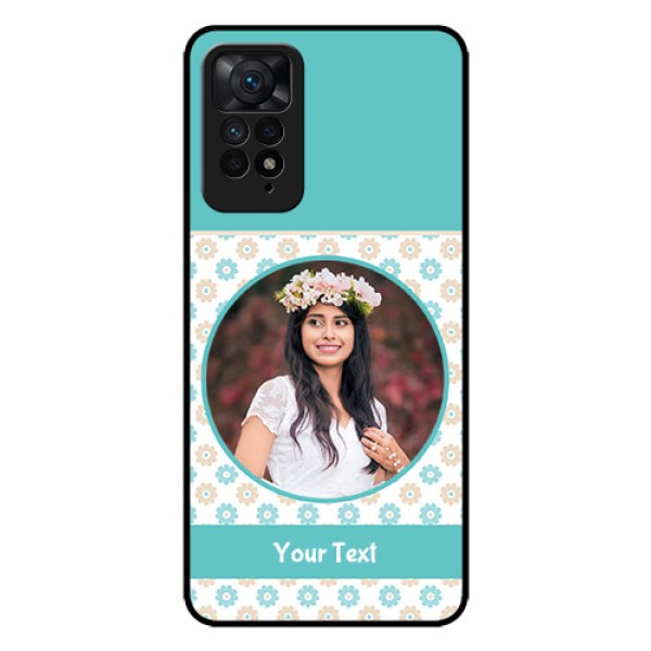 Redmi Note 11 Pro 5G Custom Glass Mobile Case - Beautiful Flowers Design Redmi Note 11 Pro 5G Custom Glass Mobile Case - Beautiful Flowers Design
