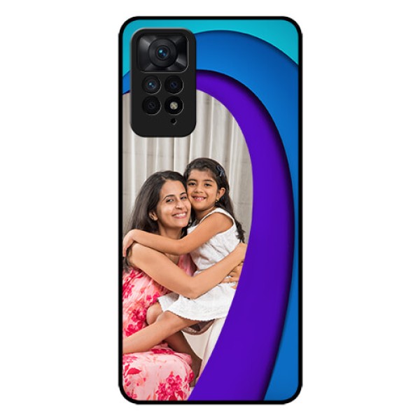 Redmi Note 11 Pro 5G Photo Printing on Glass Case - Simple Pattern Design