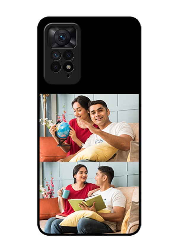 Redmi Note 11 Pro 5G 2 Images on Glass Phone Cover