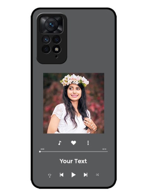 Custom Xiaomi Redmi Note 11 Pro 5G Custom Glass Mobile Case - Play The Music Design