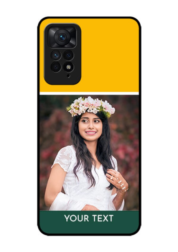 Redmi Note 11 Pro Plus 5G Photo Printing on Glass Case - Love You Design