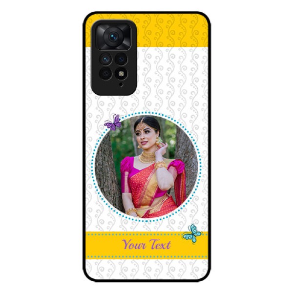 Redmi Note 11 Pro Plus 5G Custom Glass Mobile Case - Girls Premium Case Design