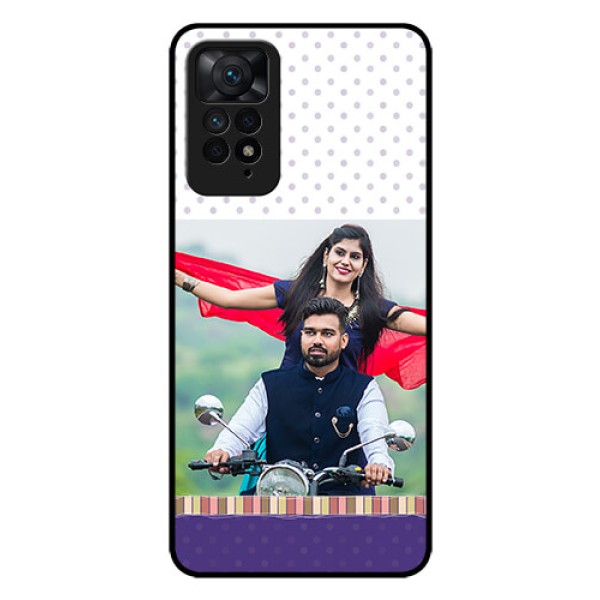 Redmi Note 11 Pro Plus 5G Photo Printing on Glass Case - Cute Family Design