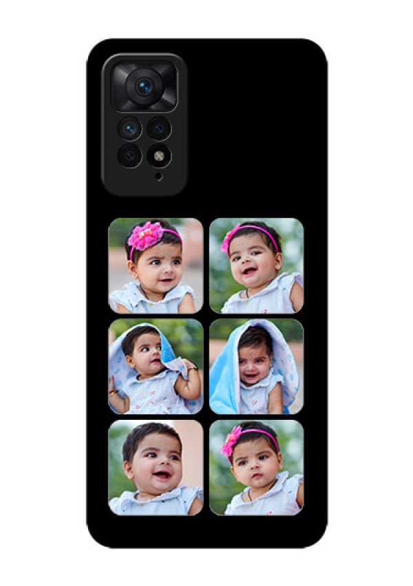 Redmi Note 11 Pro Plus 5G Photo Printing on Glass Case - Multiple Pictures Design