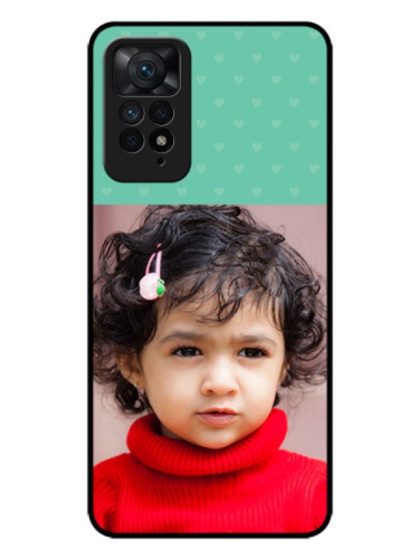 Custom Redmi Note 11 Pro Plus 5G Custom Glass Phone Case - Lovers Picture Design