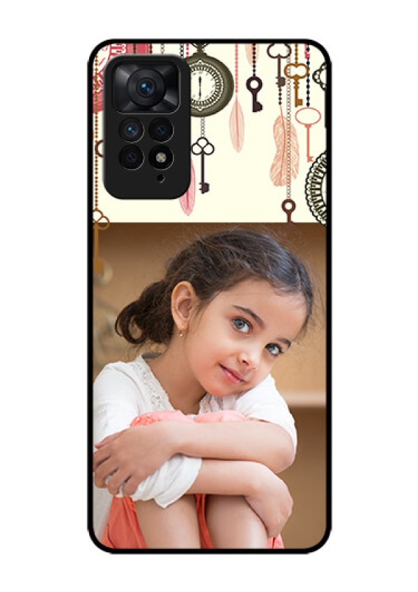 Redmi Note 11 Pro Plus 5G Custom Glass Mobile Case - Boho Style Design