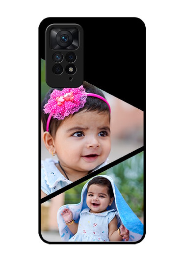 Redmi Note 11 Pro Plus 5G Custom Glass Phone Case - Semi Cut Design
