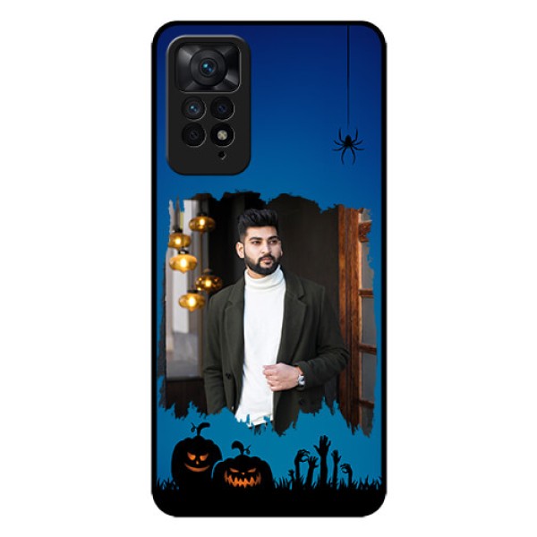 Redmi Note 11 Pro Plus 5G Photo Printing on Glass Case - with pro Halloween design Redmi Note 11 Pro Plus 5G Photo Printing on Glass Case - with pro Halloween design
