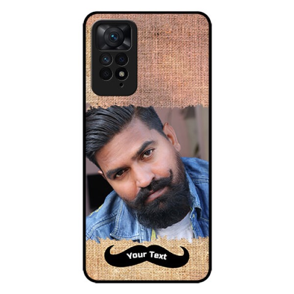 Redmi Note 11 Pro Plus 5G Personalized Glass Phone Case - with Texture Design Redmi Note 11 Pro Plus 5G Personalized Glass Phone Case - with Texture Design