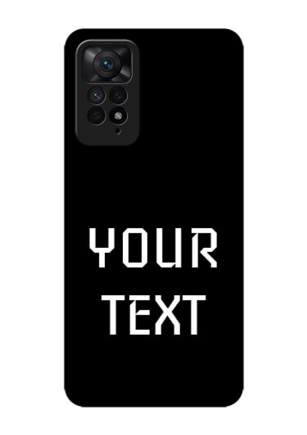 Redmi Note 11 Pro Plus 5G Your Name on Glass Phone Case
