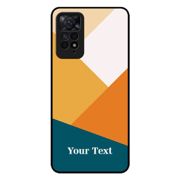 Xiaomi Redmi Note 11 Pro Plus 5G Personalized Glass Phone Case - Stacked Multi-colour Design Xiaomi Redmi Note 11 Pro Plus 5G Personalized Glass Phone Case - Stacked Multi-colour Design