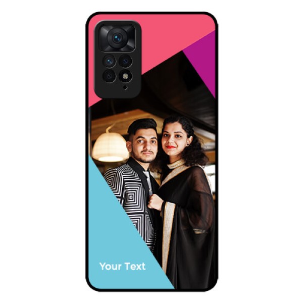 Xiaomi Redmi Note 11 Pro Plus 5G Custom Glass Mobile Case - Stacked Triple colour Design Xiaomi Redmi Note 11 Pro Plus 5G Custom Glass Mobile Case - Stacked Triple colour Design