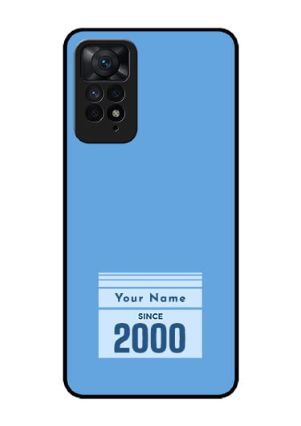 Xiaomi Redmi Note 11 Pro Plus 5G Custom Glass Mobile Case - Custom Year of birth Design