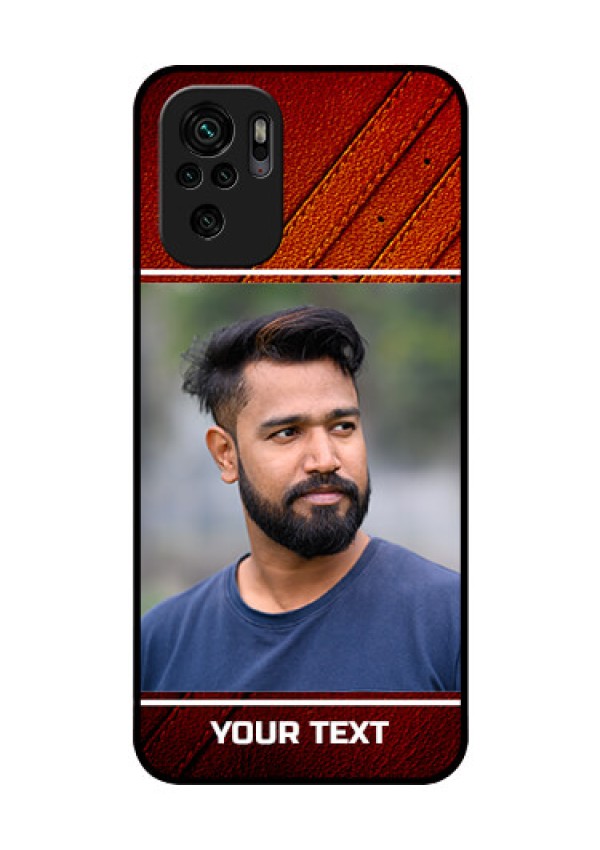 Redmi Note 11 Se Personalized Glass Phone Case - Leather Phone Case Design