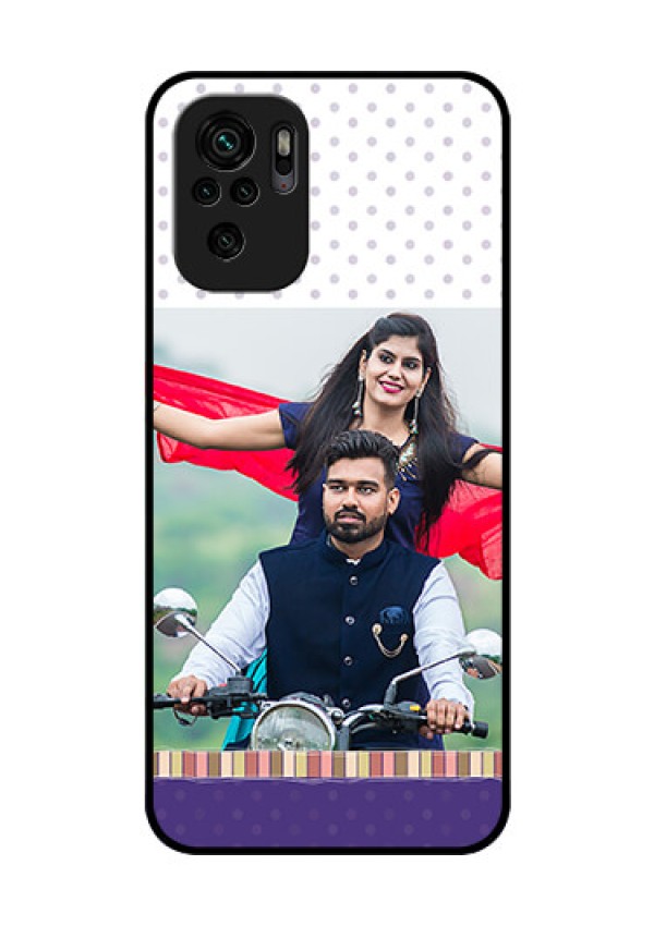 Redmi Note 11 Se Photo Printing on Glass Case - Cute Family Design