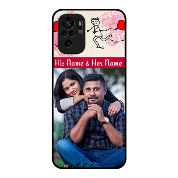 Redmi Note 11 Se Photo Printing on Glass Case - You and Me Case Design Redmi Note 11 Se Photo Printing on Glass Case - You and Me Case Design