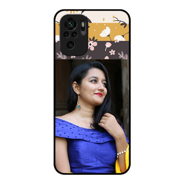 Redmi Note 11 Se Custom Glass Phone Case - Stylish Floral Design