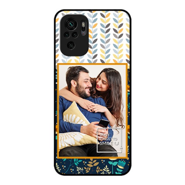 Redmi Note 11 Se Custom Glass Mobile Case - Pattern Design