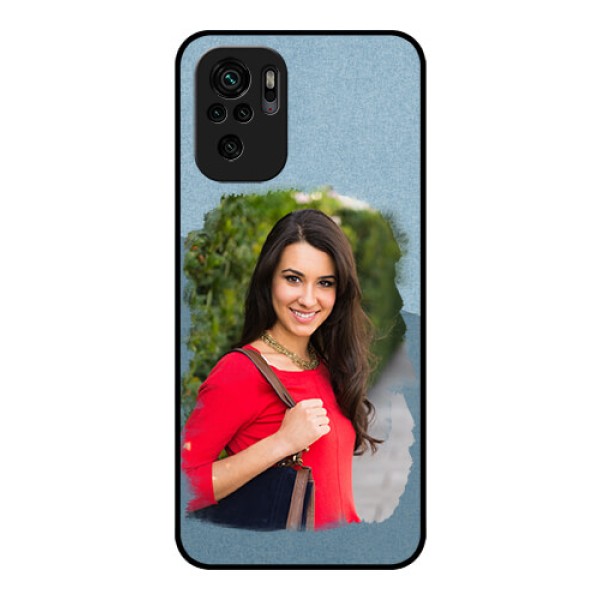 Redmi Note 11 Se Custom Glass Mobile Case - Grunge Line Art Design