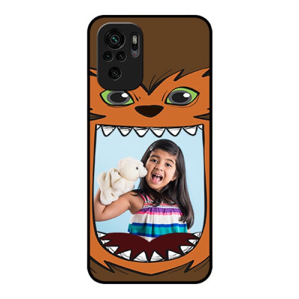 Redmi Note 11 Se Photo Printing on Glass Case - Owl Monster Back Case Design Redmi Note 11 Se Photo Printing on Glass Case - Owl Monster Back Case Design
