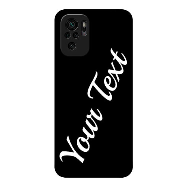 Redmi Note 11 Se Custom Glass Mobile Cover with Your Name