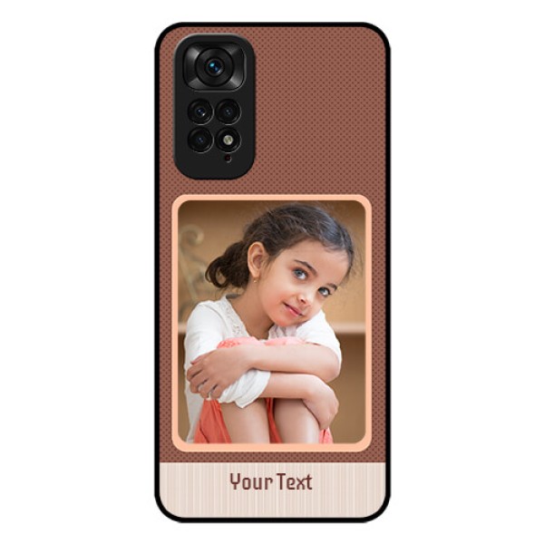 Redmi Note 11 Custom Glass Phone Case - Simple Pic Upload Design Redmi Note 11 Custom Glass Phone Case - Simple Pic Upload Design