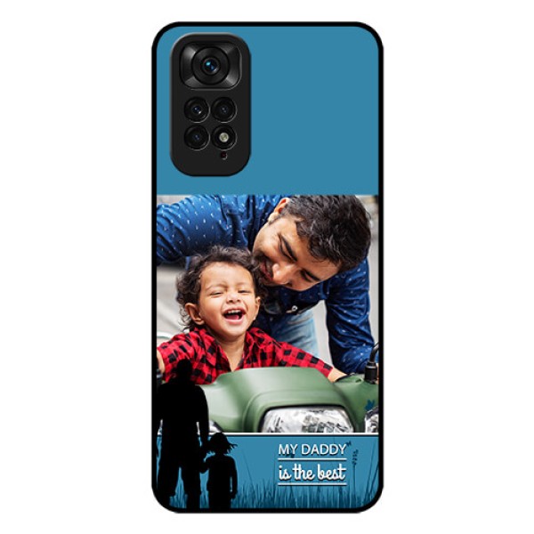 Redmi Note 11 Custom Glass Mobile Case - Best dad design
