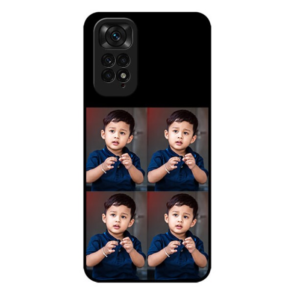 Redmi Note 11 4 Image Holder on Glass Mobile Cover