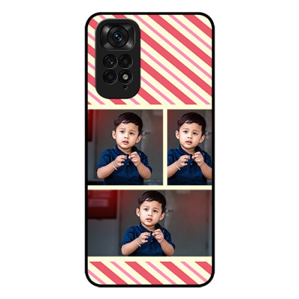 Redmi Note 11s Personalized Glass Phone Case - Picture Upload Mobile Case Design Redmi Note 11s Personalized Glass Phone Case - Picture Upload Mobile Case Design