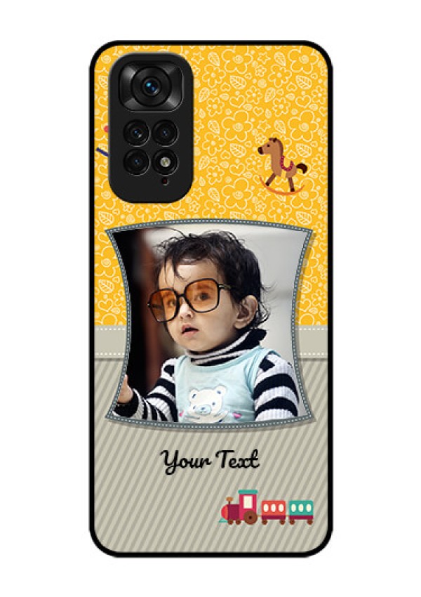 Redmi Note 11s Personalized Glass Phone Case - Baby Picture Upload Design