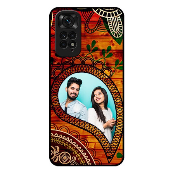 Redmi Note 11s Personalized Glass Phone Case - Abstract Colorful Design Redmi Note 11s Personalized Glass Phone Case - Abstract Colorful Design