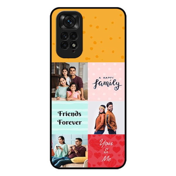 Redmi Note 11s Personalized Glass Phone Case - Images with Quotes Design Redmi Note 11s Personalized Glass Phone Case - Images with Quotes Design