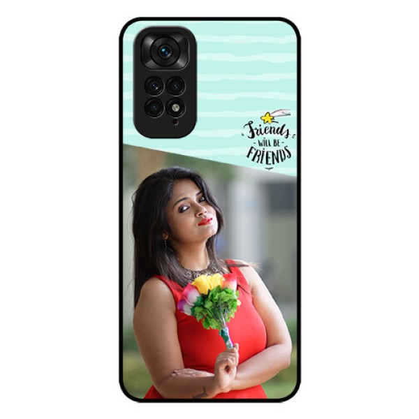 Redmi Note 11s Custom Glass Phone Case - Friends Picture Icon Design Redmi Note 11s Custom Glass Phone Case - Friends Picture Icon Design