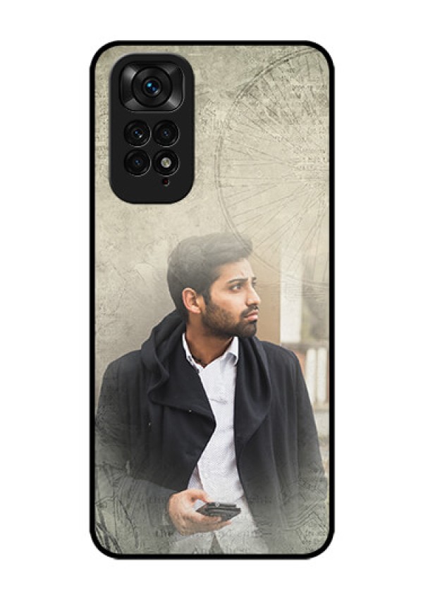 Redmi Note 11s Custom Glass Phone Case - with vintage design