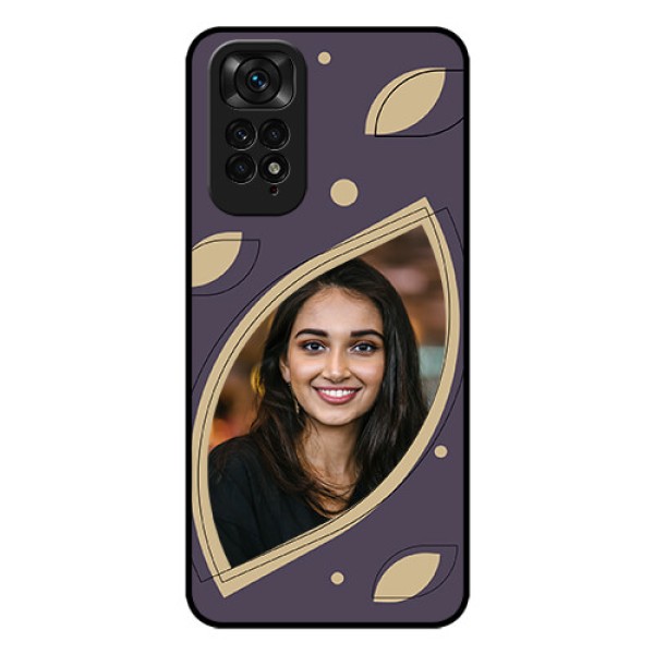 Xiaomi Redmi Note 11S Custom Glass Mobile Case - Falling Leaf Design Xiaomi Redmi Note 11S Custom Glass Mobile Case - Falling Leaf Design