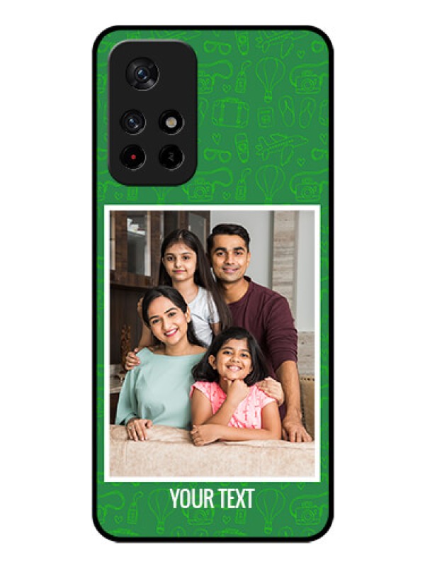 Custom Redmi Note 11T 5g Personalized Glass Phone Case - Picture Upload Design